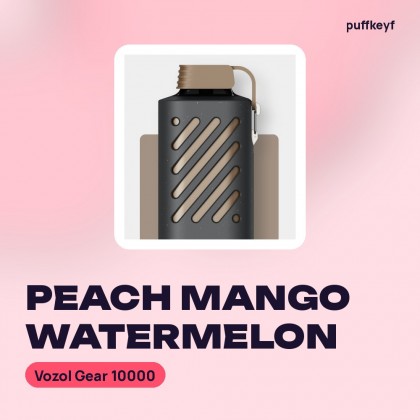 Vozol Gear 10000 Peach Mango Watermelon