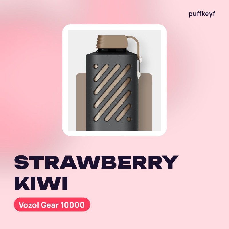 Vozol Gear 10000 Strawberry Kiwi