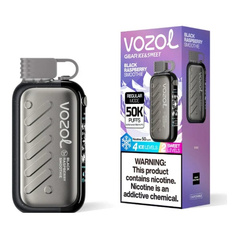 Vozol Gear 50000 Black Raspberry Smoothie