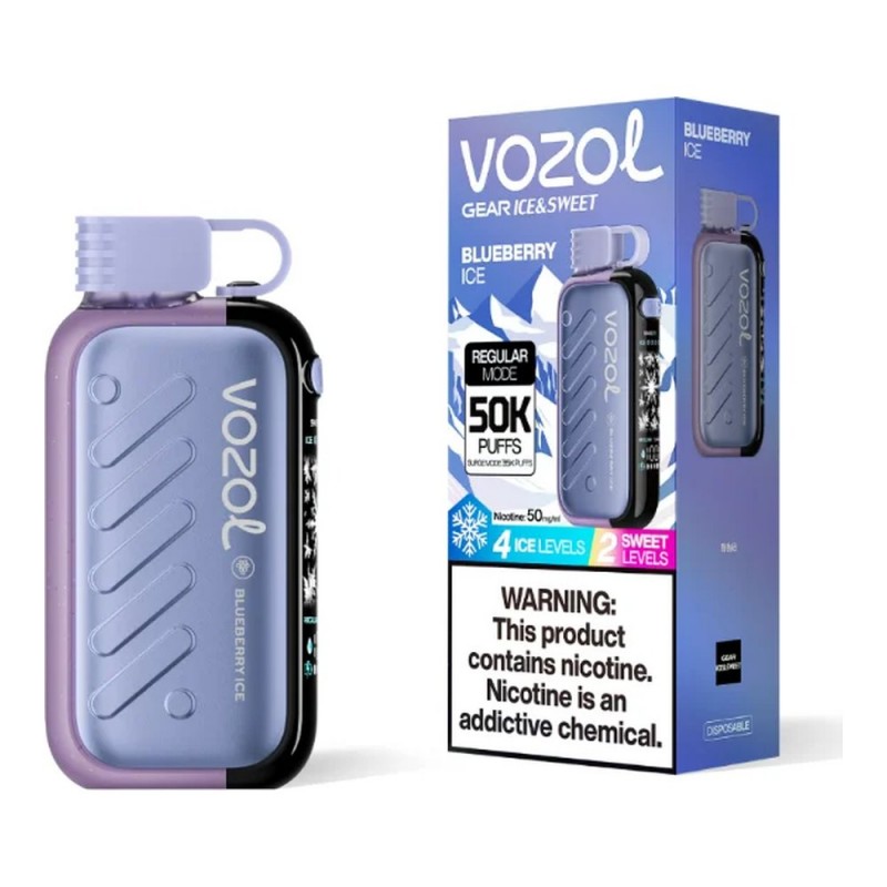 Vozol Gear 50000 Blueberry Ice
