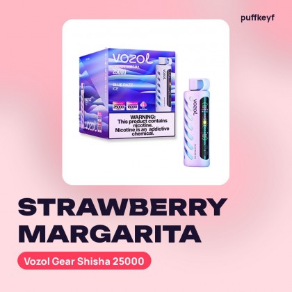 Vozol Gear Shisha 25000 Strawberry Margarita