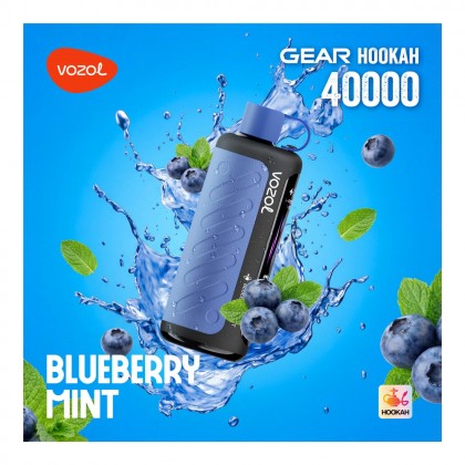 Vozol Gear Shisha 40000 Blueberry Mint