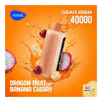 Vozol Gear Shisha 40000 Dragon Fruit Banana Cherry