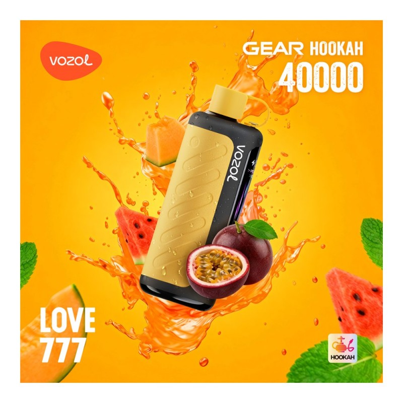 Vozol Gear Shisha 40000 Love 777