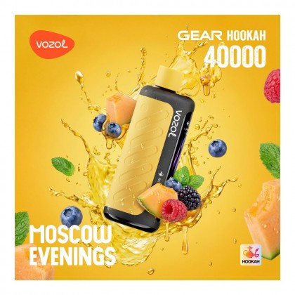 Vozol Gear Shisha 40000 Moscow Evenings