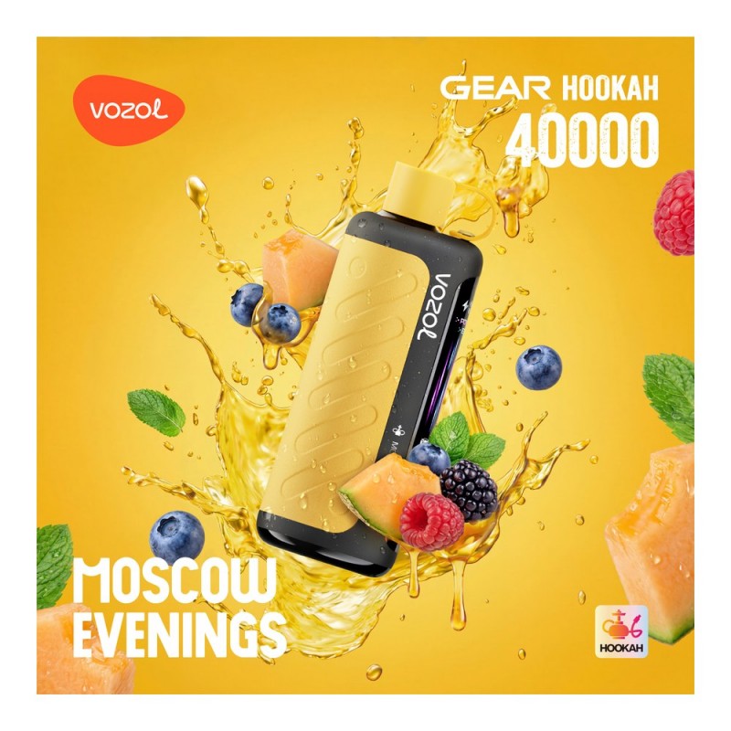 Vozol Gear Shisha 40000 Moscow Evenings