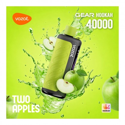 Vozol Gear Shisha 40000 Two Apples