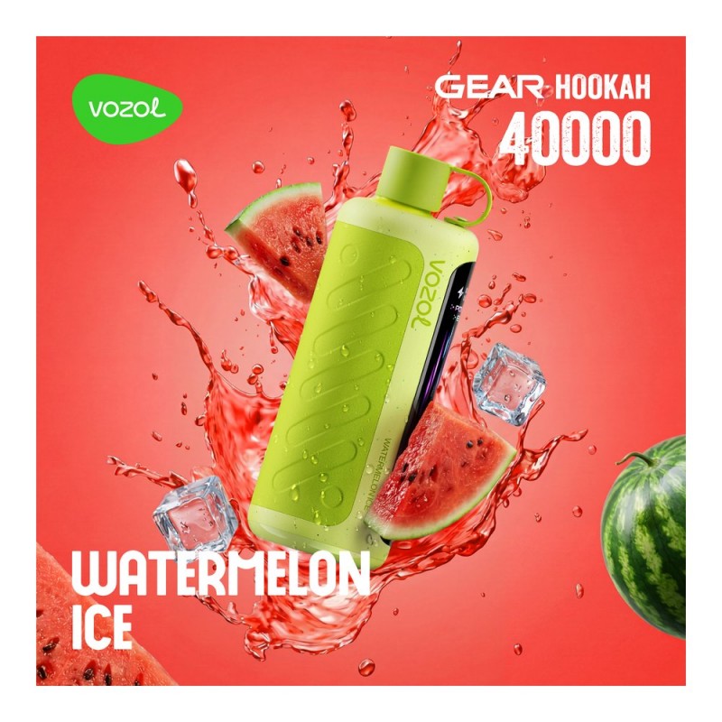 Vozol Gear Shisha 40000 Watermelon Ice