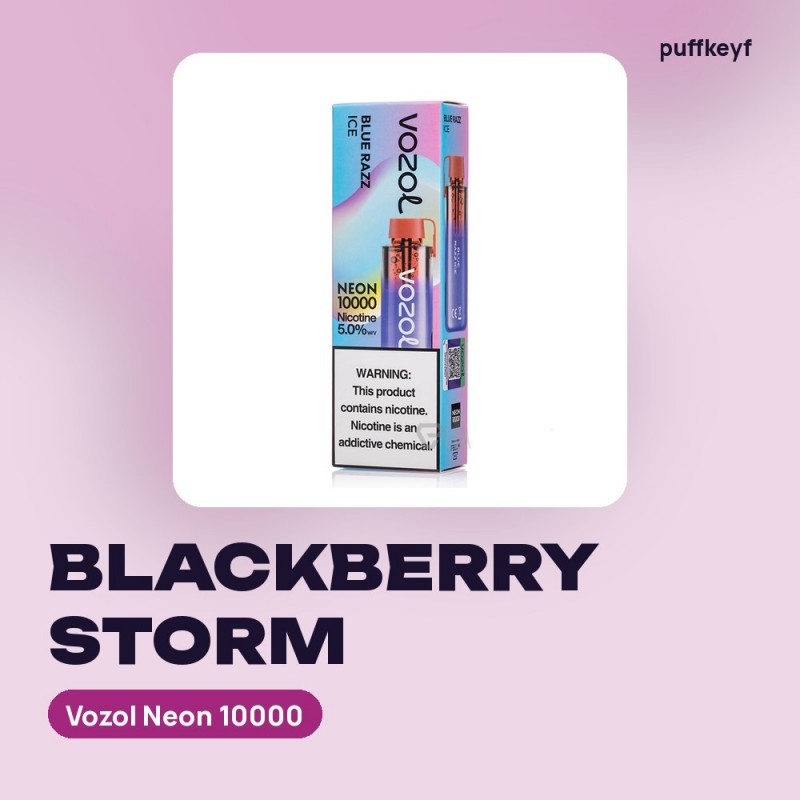 Vozol Neon 10000 Blackberry Storm