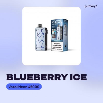 Vozol Neon 45000 Blueberry Ice