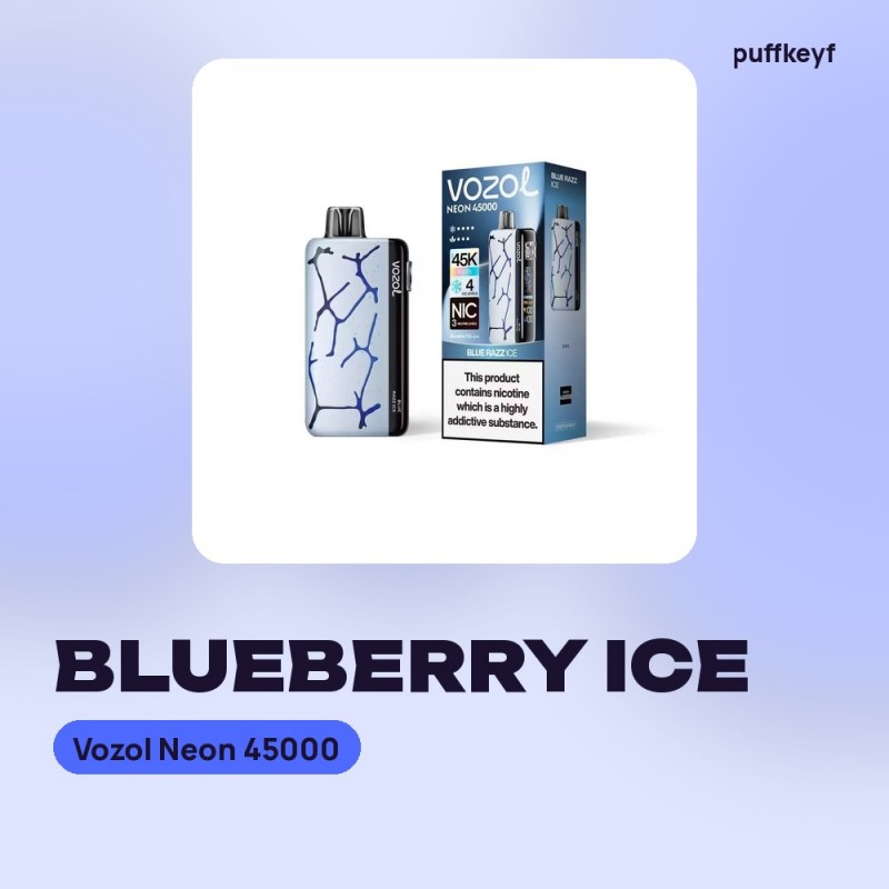 Vozol Neon 45000 Blueberry Ice