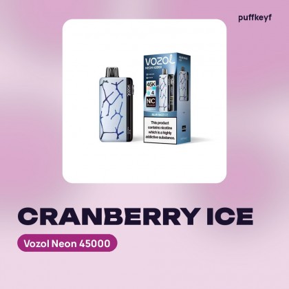 Vozol Neon 45000 Cranberry Ice