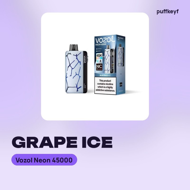 Vozol Neon 45000 Grape Ice