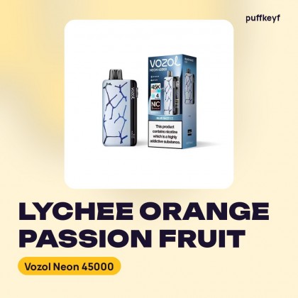 Vozol Neon 45000 Lychee Orange Passion Fruit