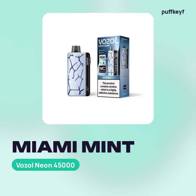 Vozol Neon 45000 Miami Mint