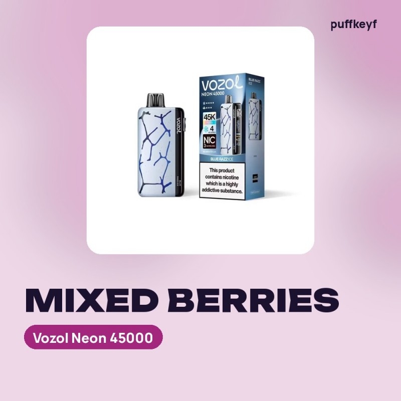 Vozol Neon 45000 Mixed Berries