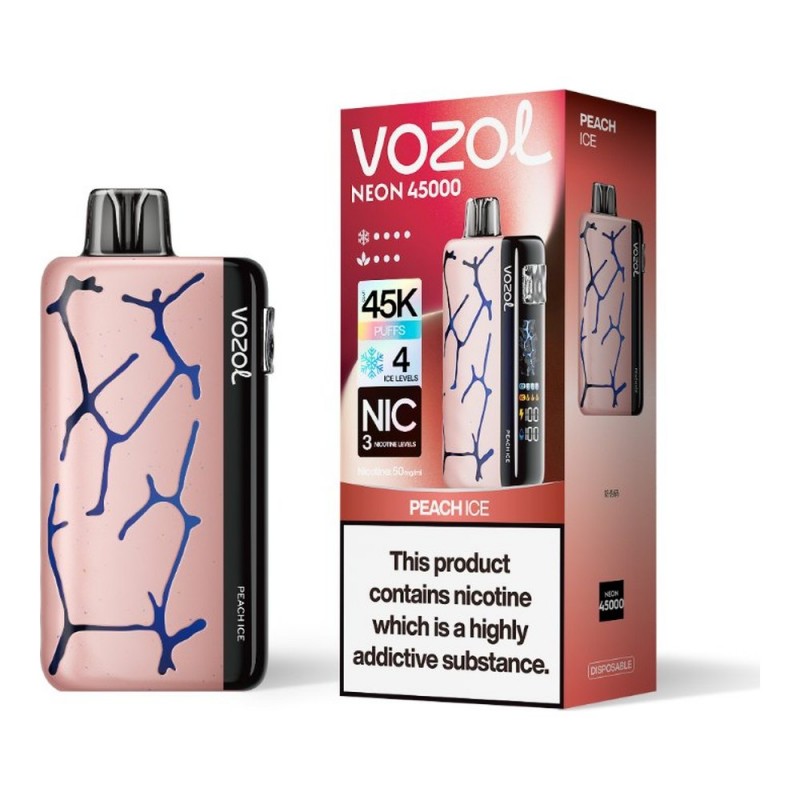 Vozol Neon 45000 Peach Ice