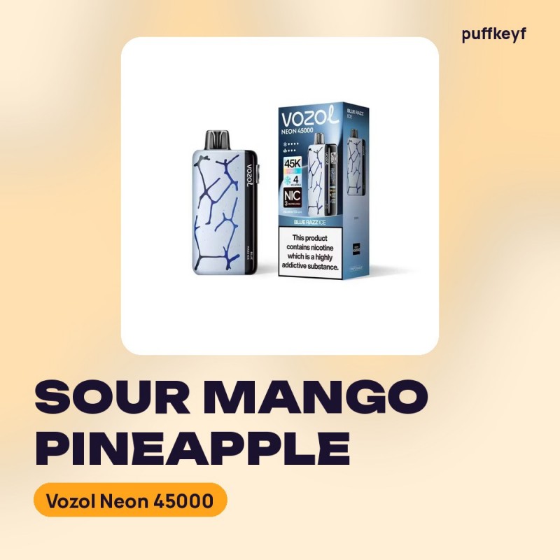 Vozol Neon 45000 Sour Mango Pineapple