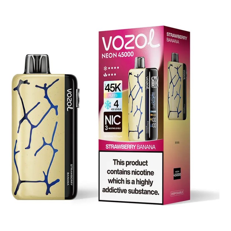 Vozol Neon 45000 Strawberry Banana