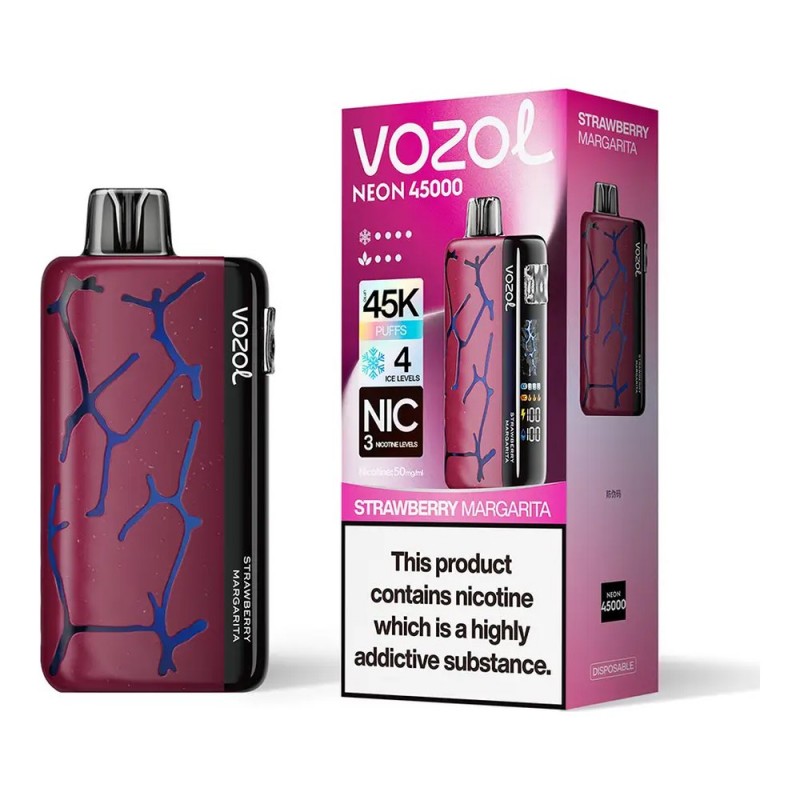 Vozol Neon 45000 Strawberry Margarita