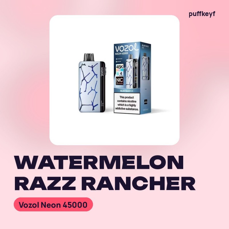 Vozol Neon 45000 Watermelon Razz Rancher