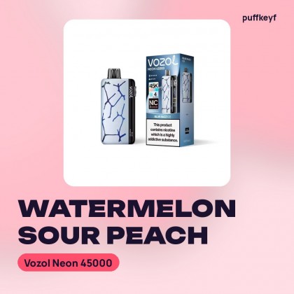Vozol Neon 45000 Watermelon Sour Peach