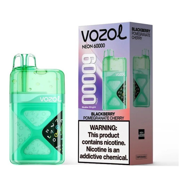 Vozol Neon 60000 Blackberry Pomegranate Cherry