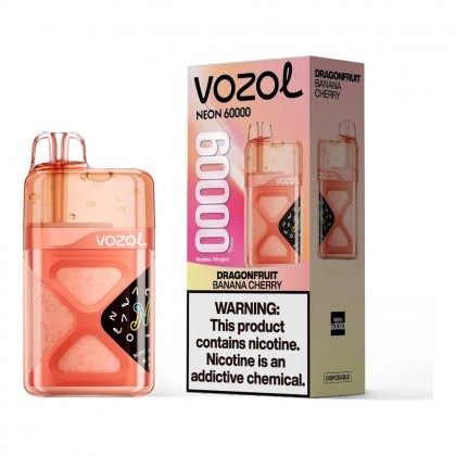 Vozol Neon 60000 Dragonfruit Banana Cherry