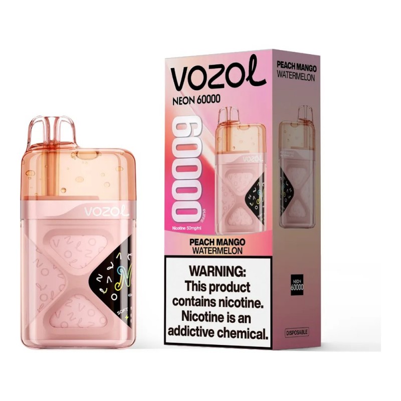 Vozol Neon 60000 Peach Mango Watermelon
