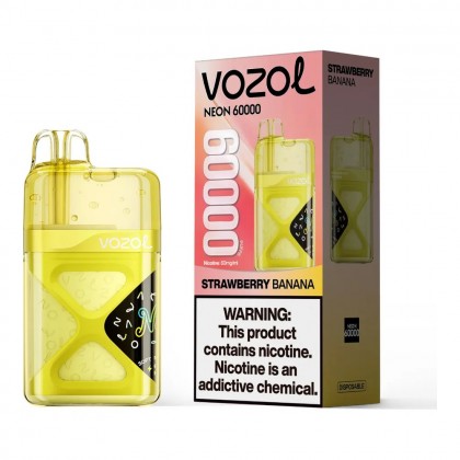 Vozol Neon 60000 Strawberry Banana