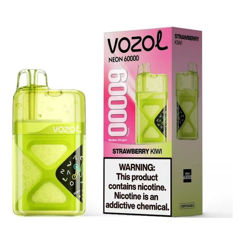 Vozol Neon 60000 Strawberry Kiwi