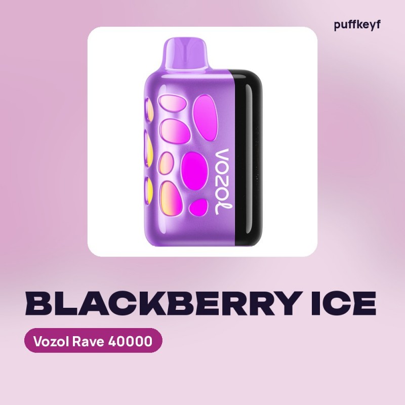 Vozol Rave 40000 Blackberry Ice