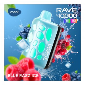 Vozol Rave 40000 Blue Razz Ice
