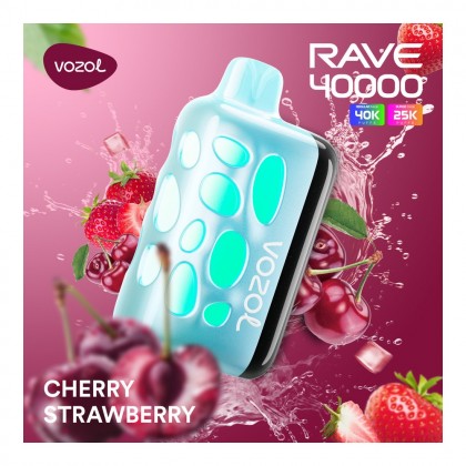 Vozol Rave 40000 Cherry Strawberry