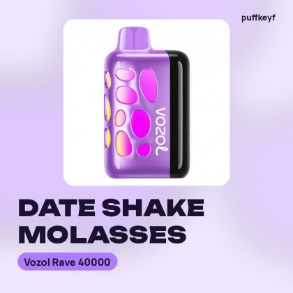 Vozol Rave 40000 Date Shake Molasses