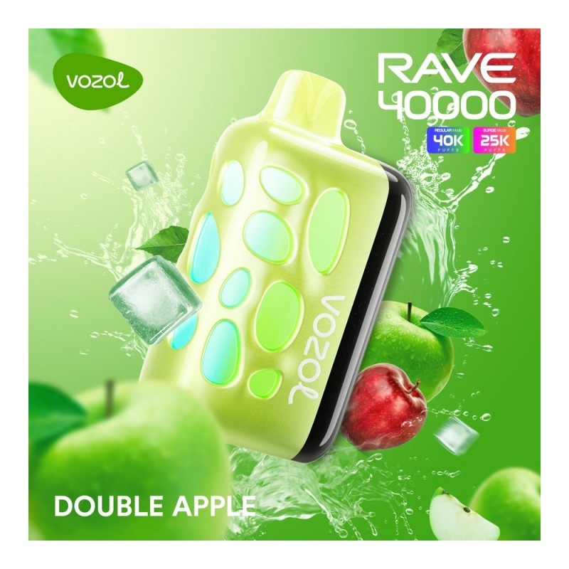 Vozol Rave 40000 Double Apple