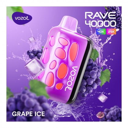 Vozol Rave 40000 Grape Ice
