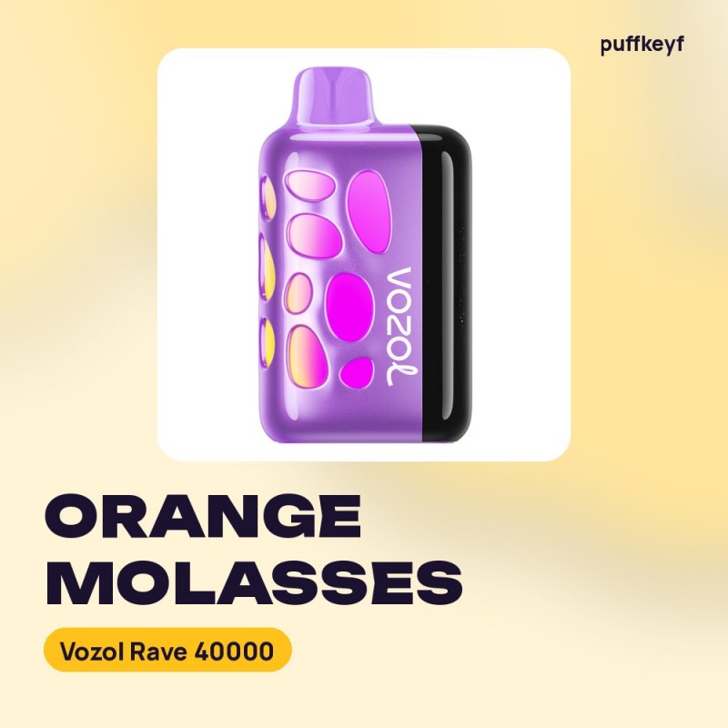 Vozol Rave 40000 Orange Molasses