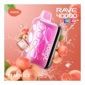 Vozol Rave 40000 Peach Ice