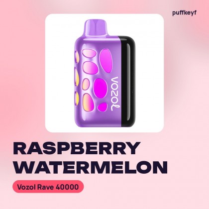 Vozol Rave 40000 Raspberry Watermelon