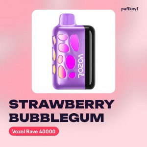 Vozol Rave 40000 Strawberry Bubblegum