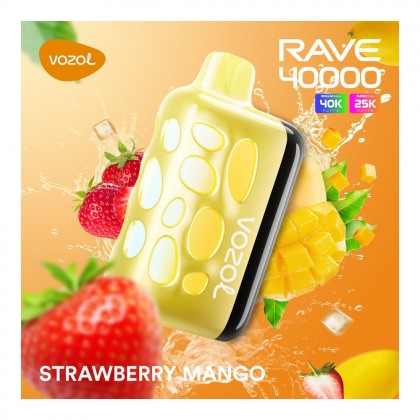 Vozol Rave 40000 Strawberry Mango