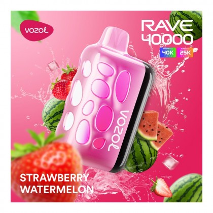 Vozol Rave 40000 Strawberry Watermelon