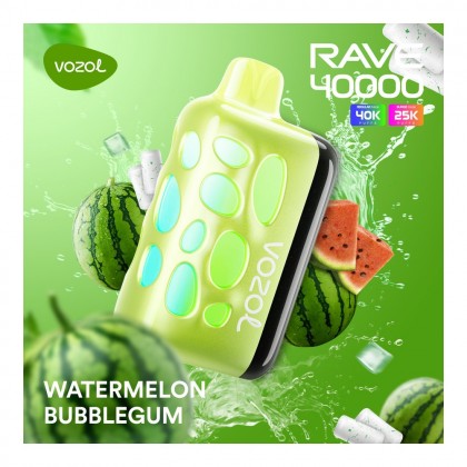 Vozol Rave 40000 Watermelon Bubblegum