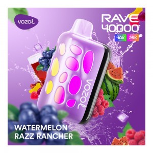 Vozol Rave 40000 Watermelon Razz Rancher