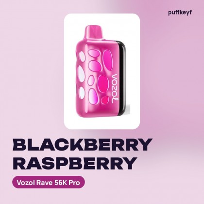 Vozol Rave 56K Pro Blackberry Raspberry