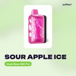 Vozol Rave 56K Pro Sour Apple Ice