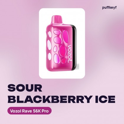 Vozol Rave 56K Pro Sour Blackberry Ice