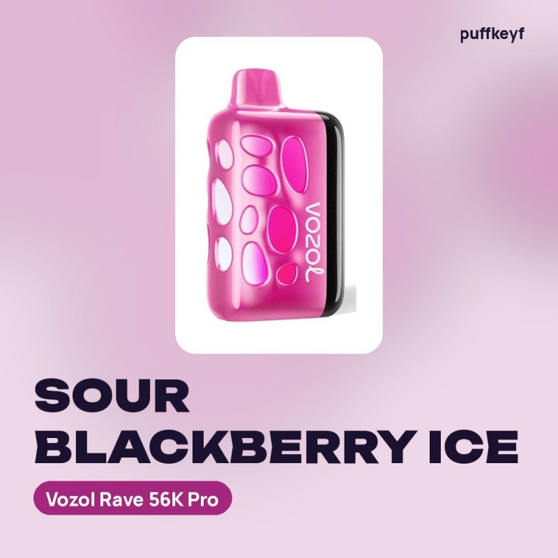 Vozol Rave 56K Pro Sour Blackberry Ice