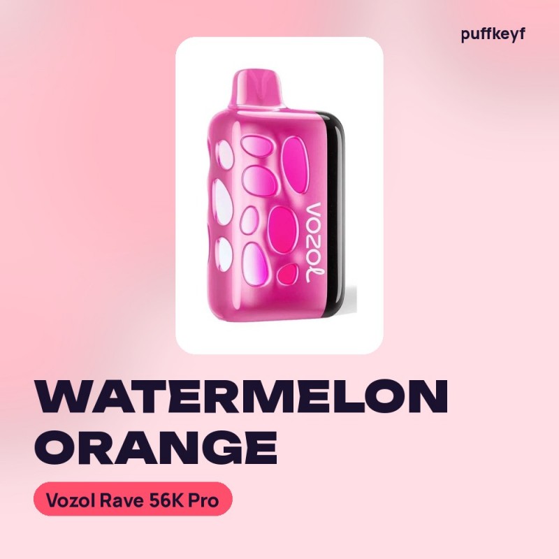 Vozol Rave 56K Pro Watermelon Orange